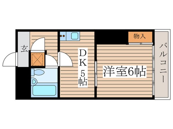 メゾン福谷Ⅰの物件間取画像